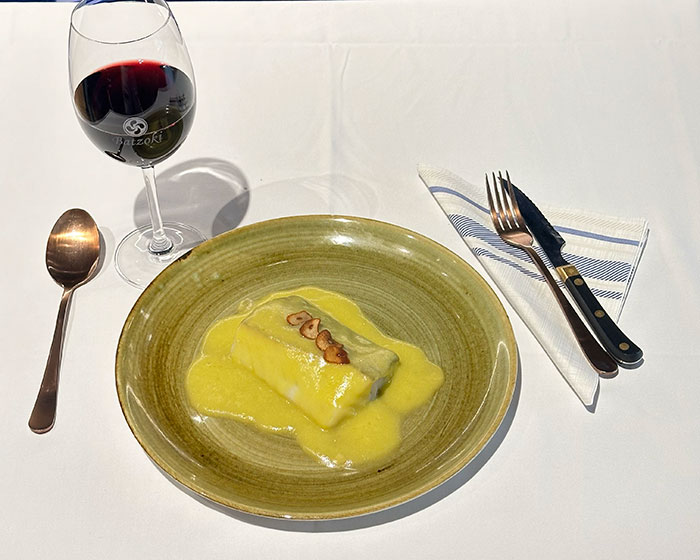Plato de bacalao