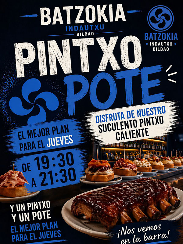 Cartel pintxo-pote